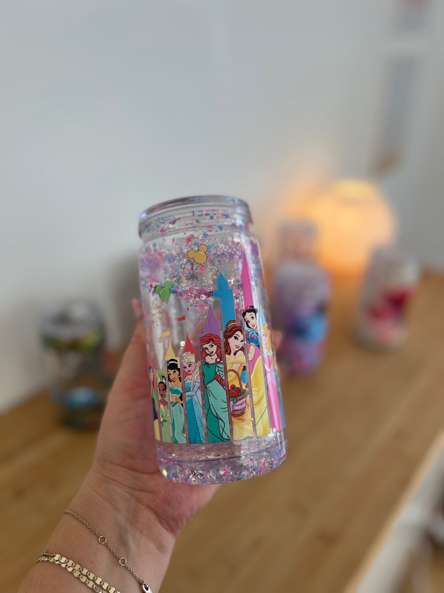 ✨Snowglobe Cup✨ Disney Princess Design