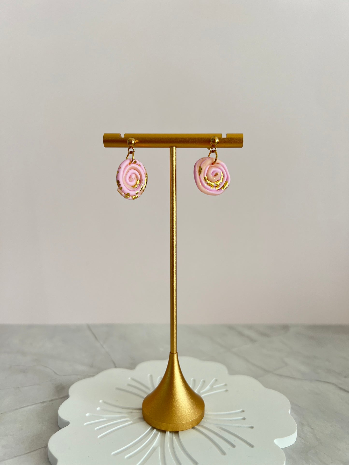 Ohrringe Rosa