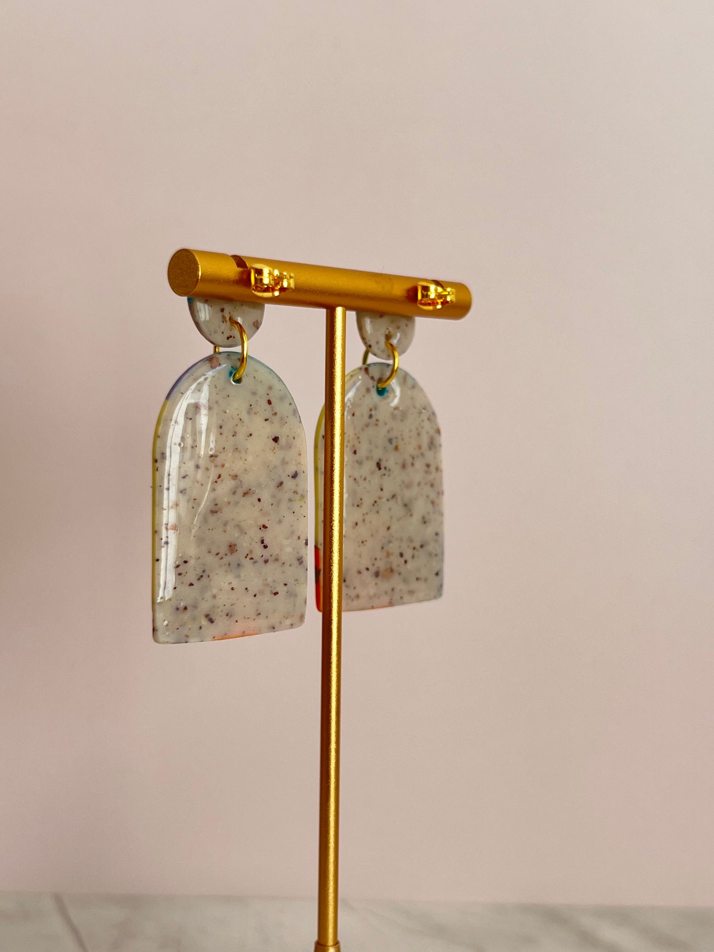 Ohrringe Terrazzo