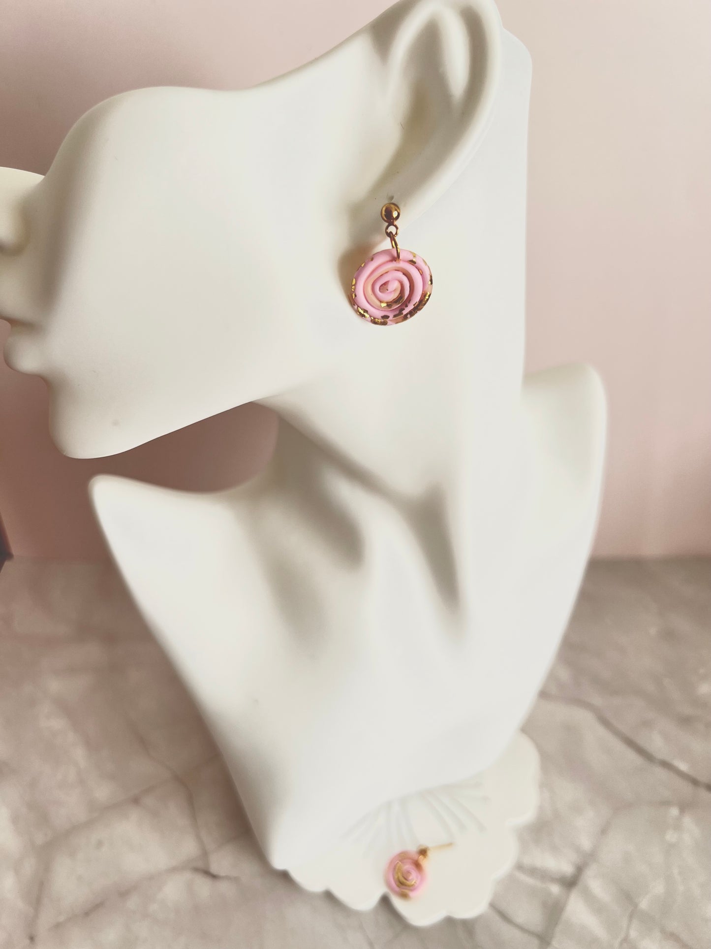 Ohrringe Rosa