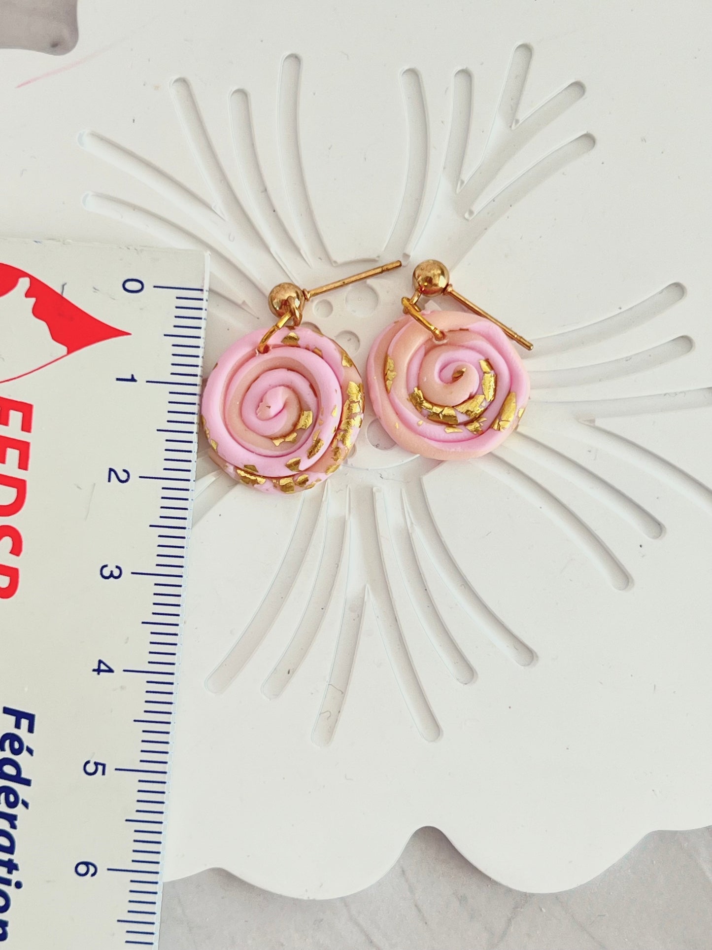 Ohrringe Rosa