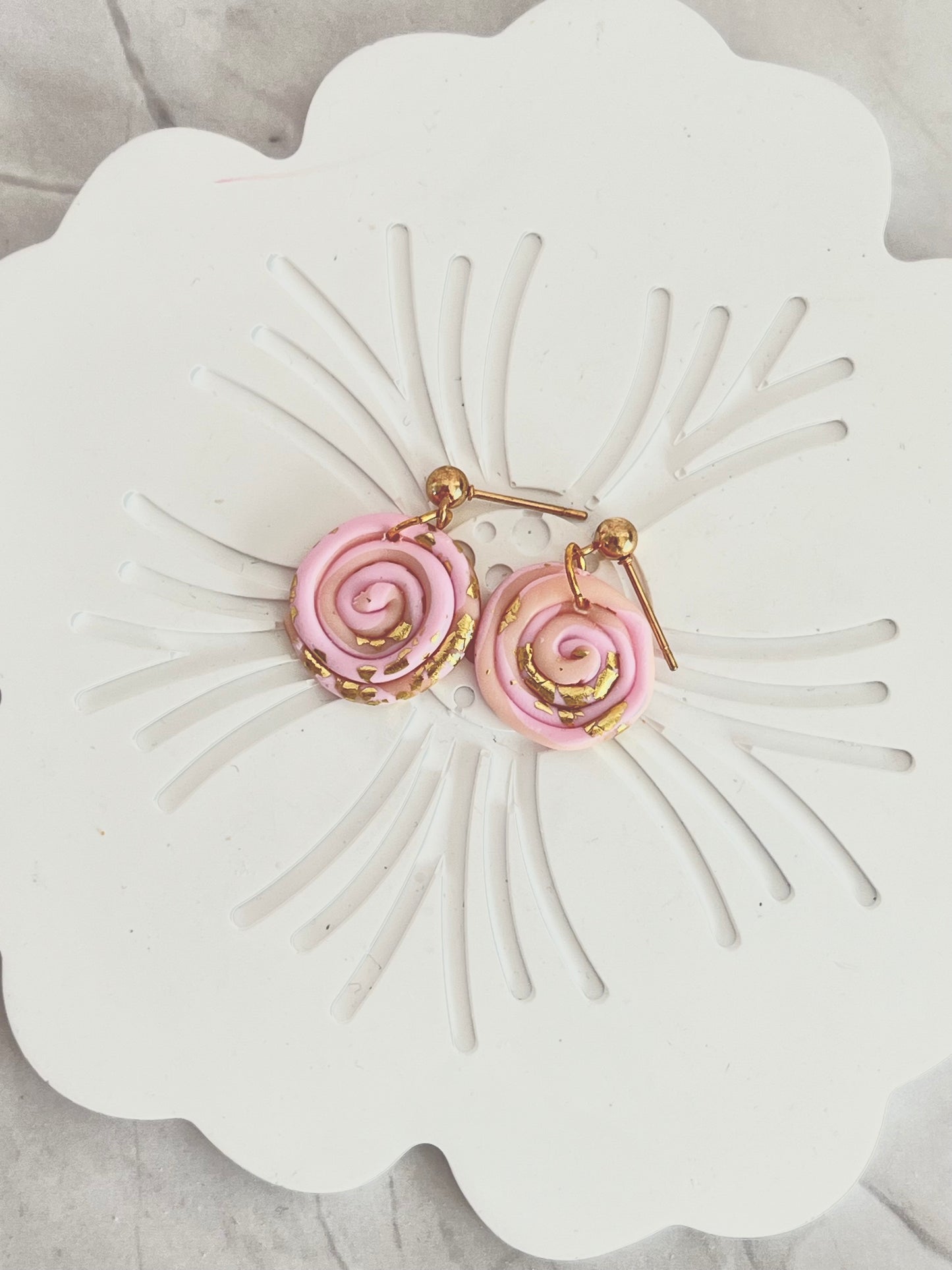 Ohrringe Rosa