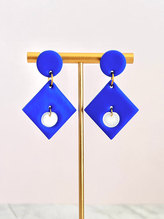 Ohrringe Majorelle