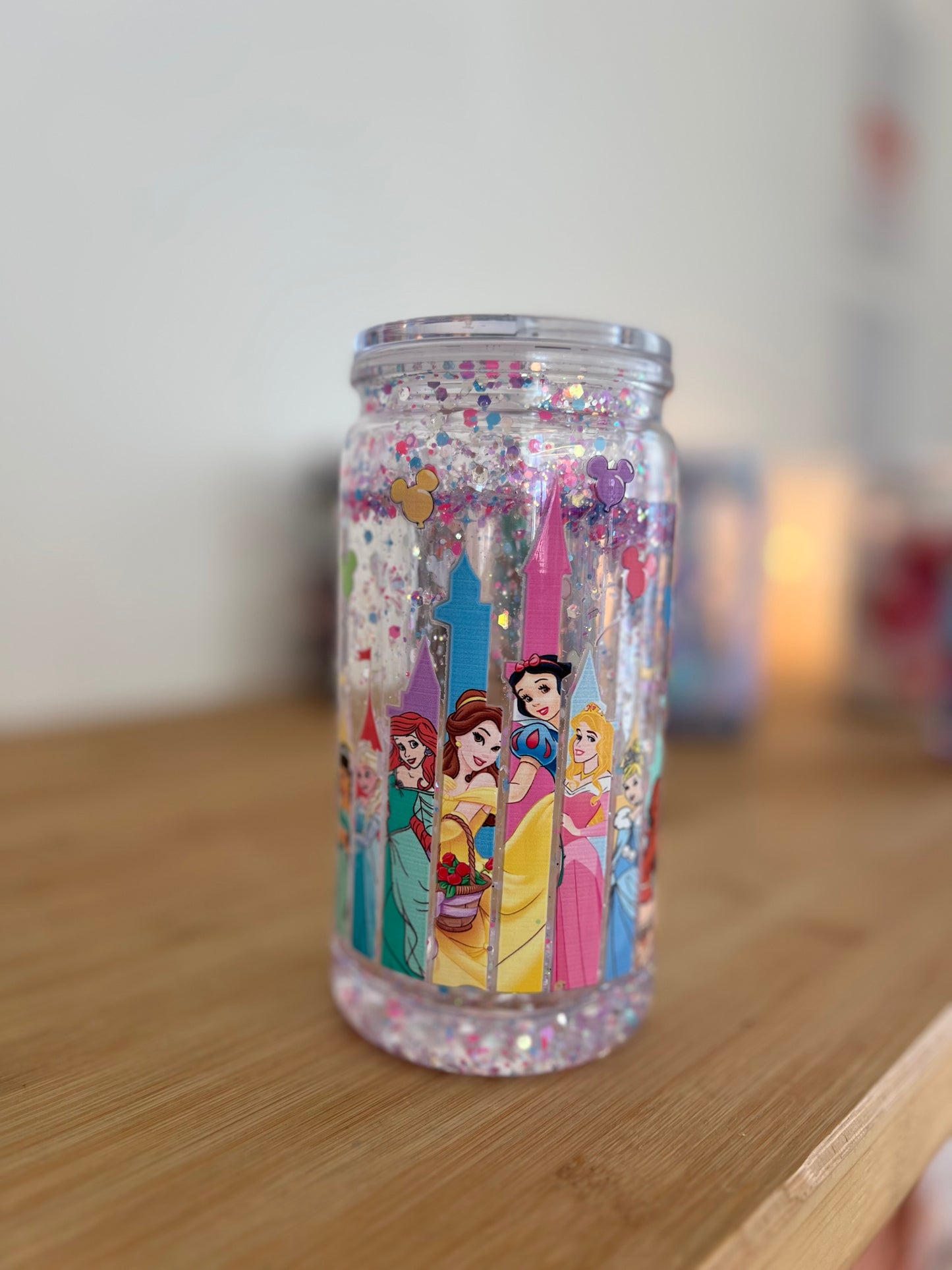 ✨Snowglobe Cup✨ Disney Princess Design